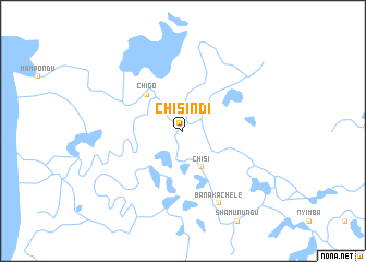 map of Chisindi