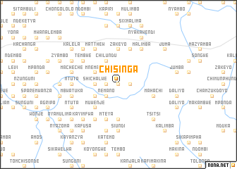 map of Chisinga