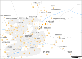 map of Chisipite