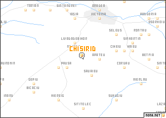 map of Chişirid