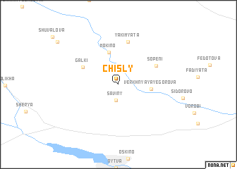 map of Chisly