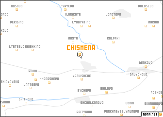 map of Chismena