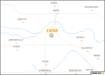 map of Chism