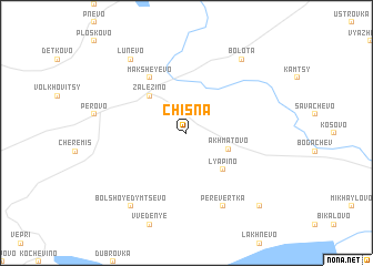 map of Chisna
