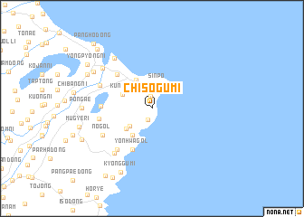 map of Chisŏgumi