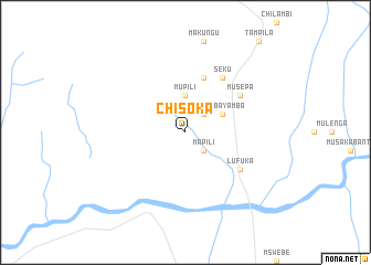 map of Chisoka
