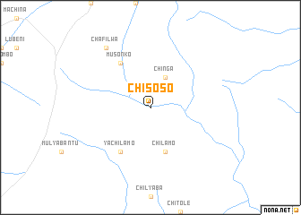 map of Chisoso