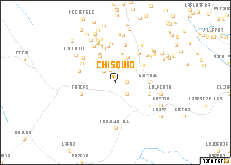 map of Chisquío