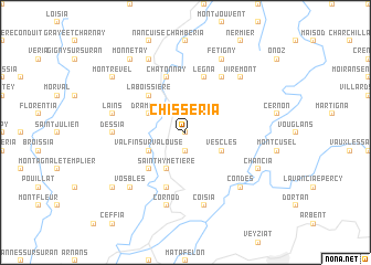 map of Chisséria