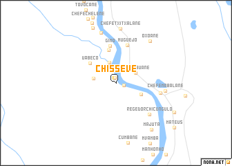 map of Chisseve