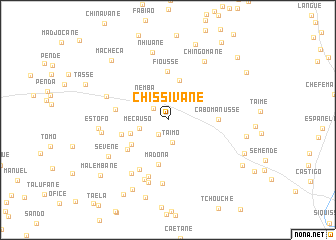 map of Chissivane