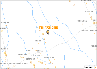 map of Chissuana