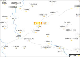 map of Chistiki