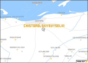 map of Chistopol\