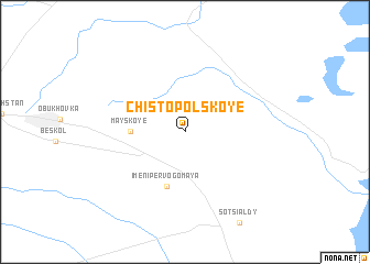 map of Chistopolʼskoye