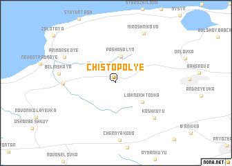 map of Chistopolʼye