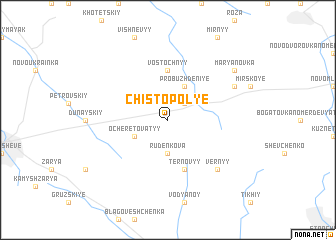 map of Chistopolʼye