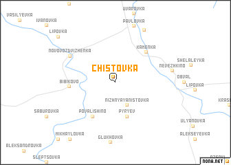 map of Chistovka