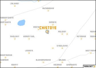 map of Chistoye