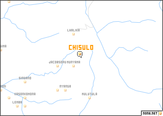 map of Chisulo