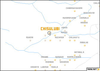 map of Chisulubi