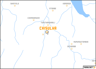 map of Chisulwa