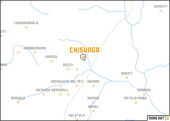 map of Chisunga