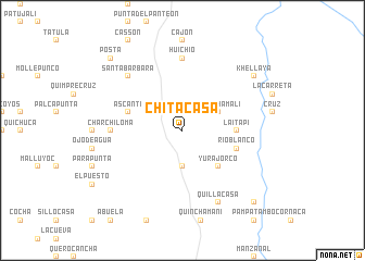 map of Chitacasa