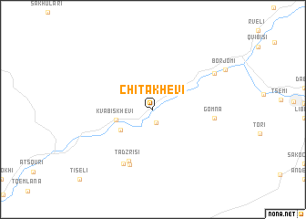 map of Ch\