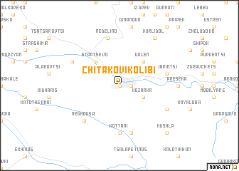 map of Chitakovi Kolibi