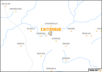 map of Chitamawe