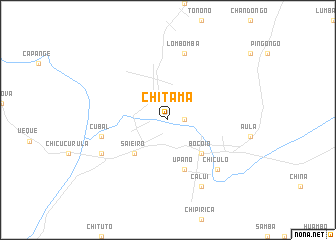 map of Chitama