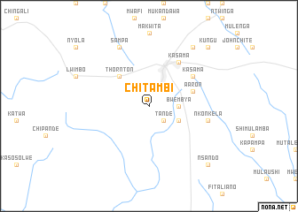map of Chitambi