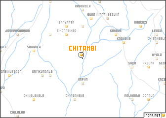 map of Chitambi