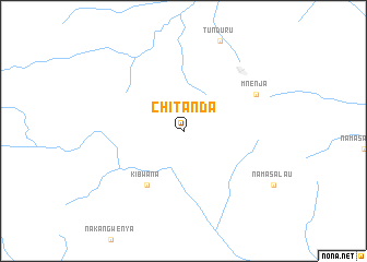 map of Chitanda