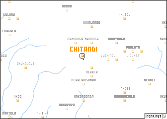 map of Chitandi
