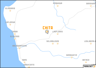 map of Chita