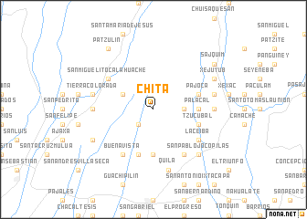 map of Chitá