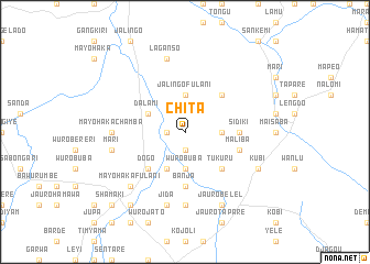 map of Chita