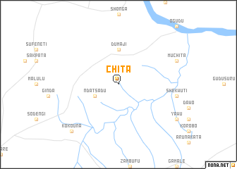 map of Chita