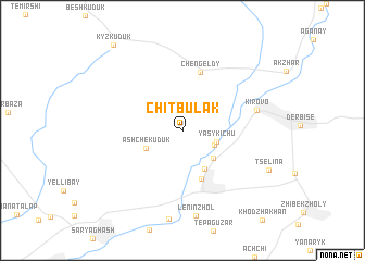 map of (( Chit-Bulak ))