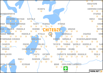 map of Chitedzi