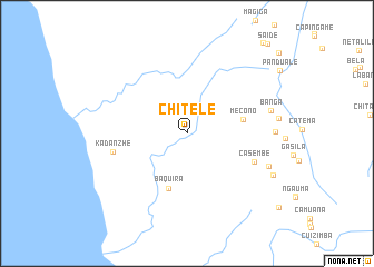 map of Chitele