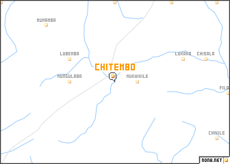 map of Chitembo
