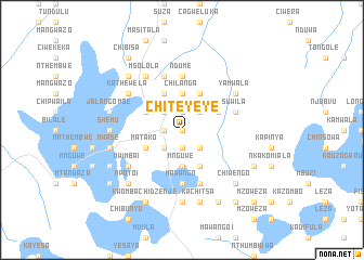 map of Chiteyeye