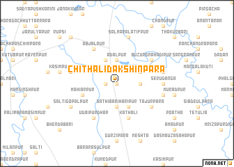 map of Chithali Dakshinpāra