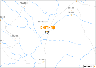 map of Chithra