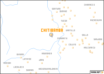 map of Chitibamba