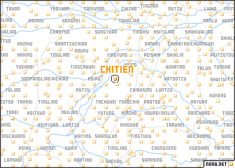 map of Chi-t\