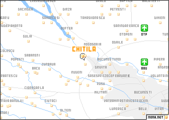 map of Chitila